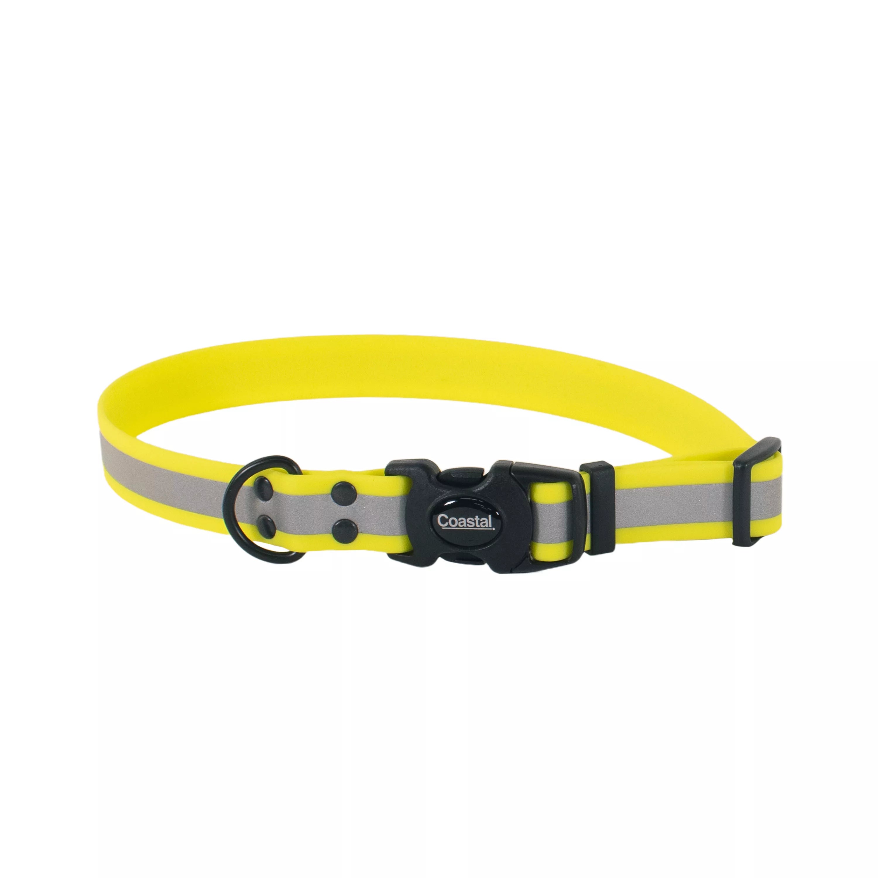 Coastal Water & Woods BioThane Reflective Adjustable Dog Collar