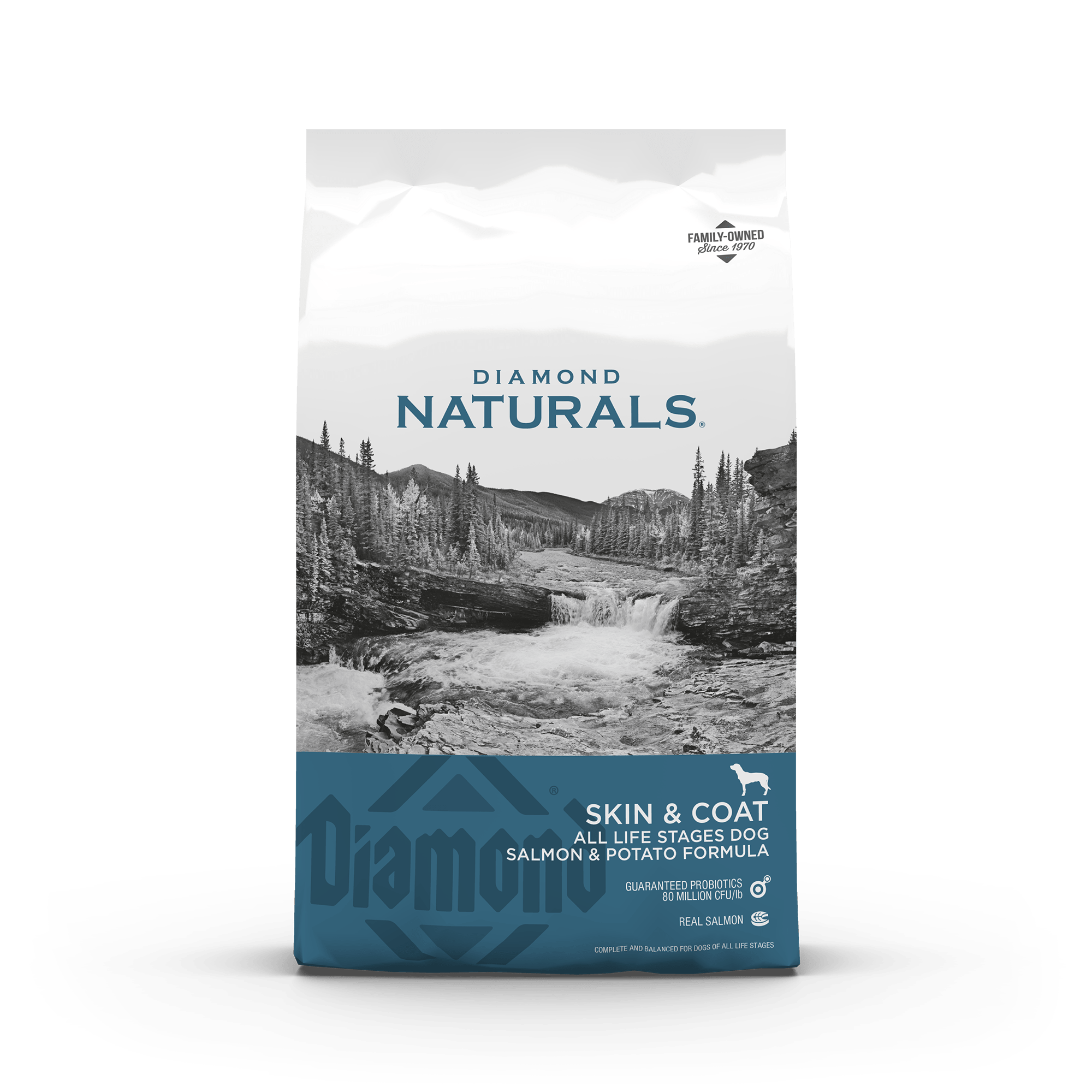 Diamond Naturals
SKIN & COAT ALL LIFE STAGES DOG
SALMON & POTATO FORMULA