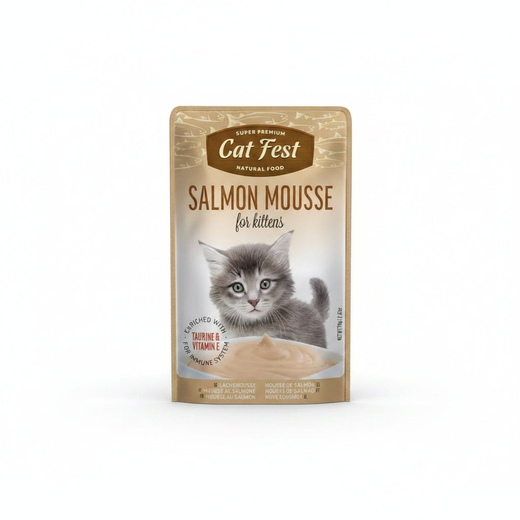 Cat Fest Salmon Mousse Tender Jelly 70g - Premium Wet Cat Food