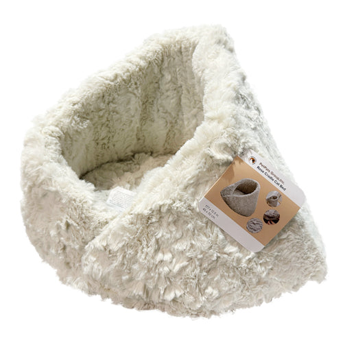 PetPals Anxiety Calming Cat Bed, Installed into Cat Tree, Multi-Purpose & Washable Kitten Bed – Rose Cradle