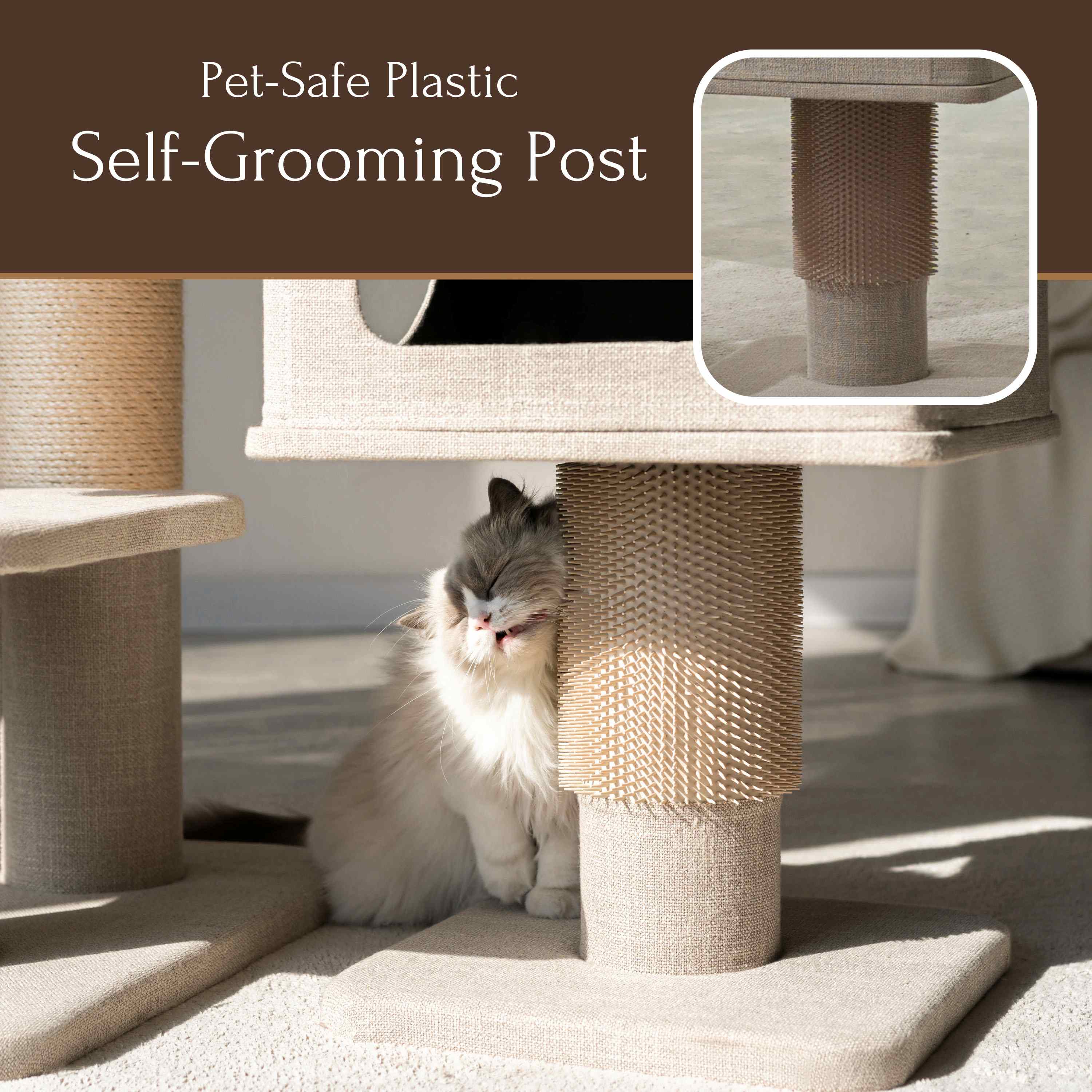PetPals 71” Grand Maine Coon™ Cat Tree – Ontario