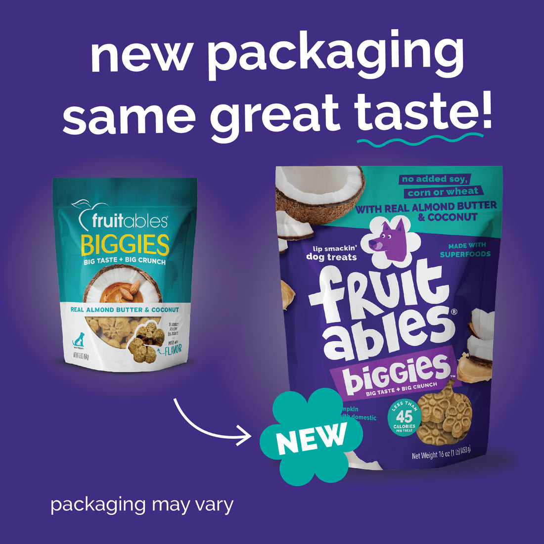 Fruitables Biggies™ Almond Butter Coconut