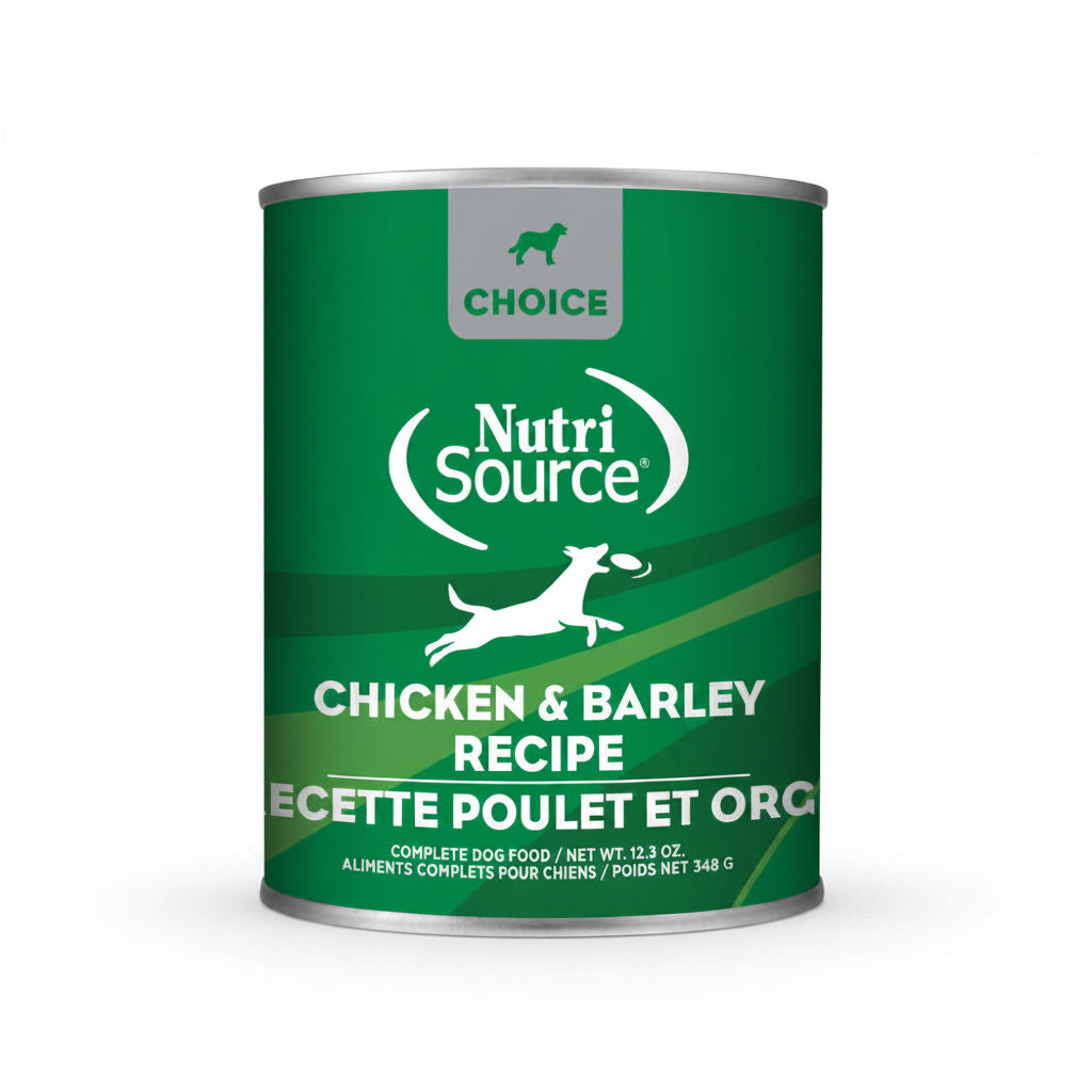 Nutri Source Choice Chicken & Barley 12.3oz