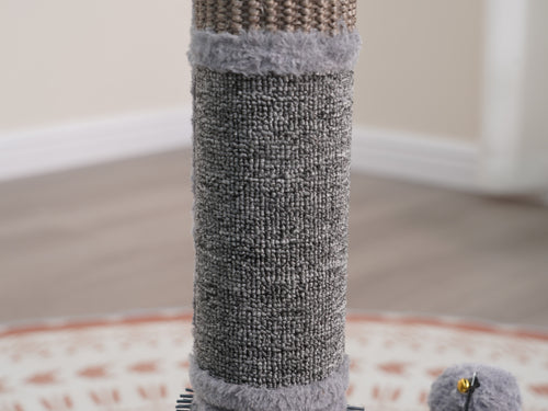 PetPals Durable Cat Scratching Posts with Rubber Massage and Cat Teaser ball – Urbane, Medium