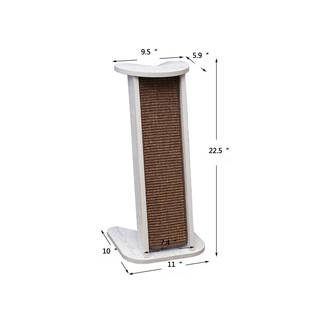 Pet Pals Wafer Corner 2-Pack Sofa Protector with Cat Scratcher