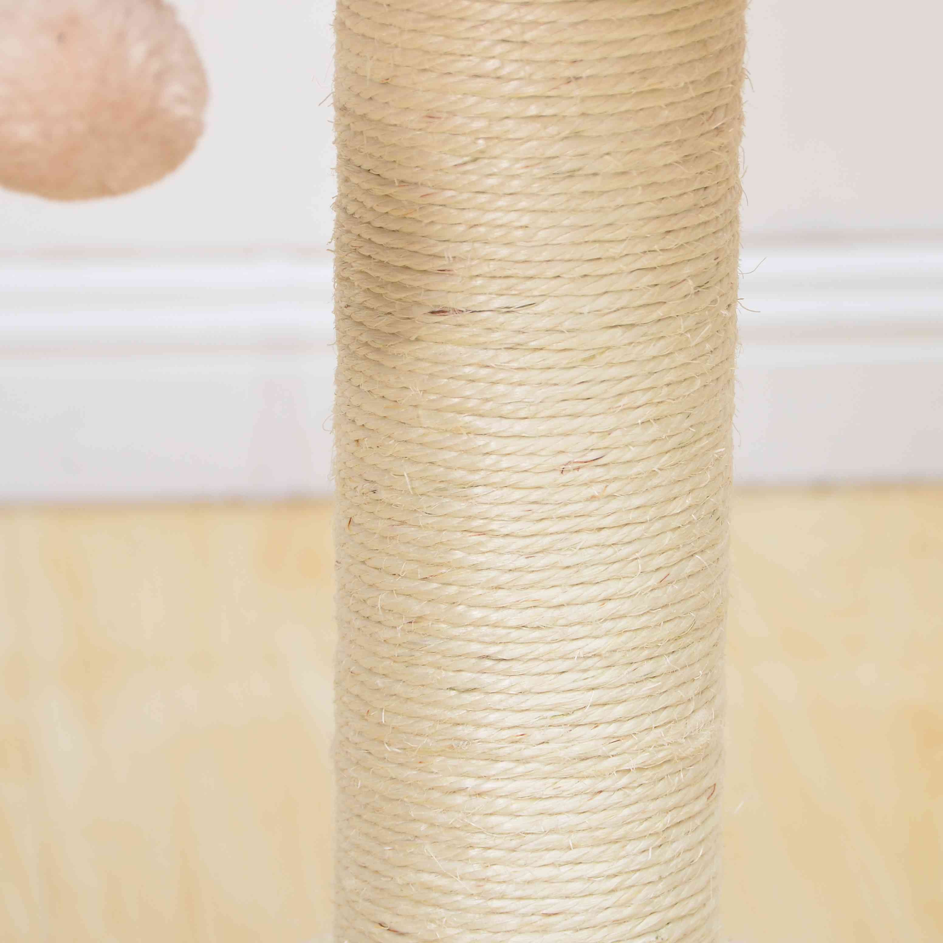Petpals Lookout Natural Aesthetic, Handwoven,Sustainable Cat Tree
