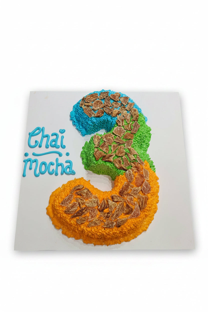 Dog Cake - Numbers (Chicken or Beef)