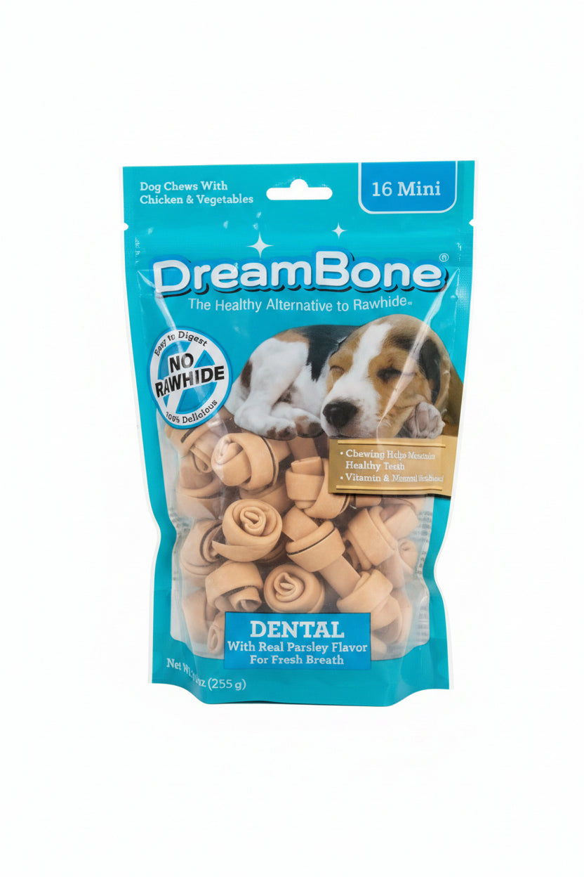 Dreambone Dental Formula Chews - Mini 16ct