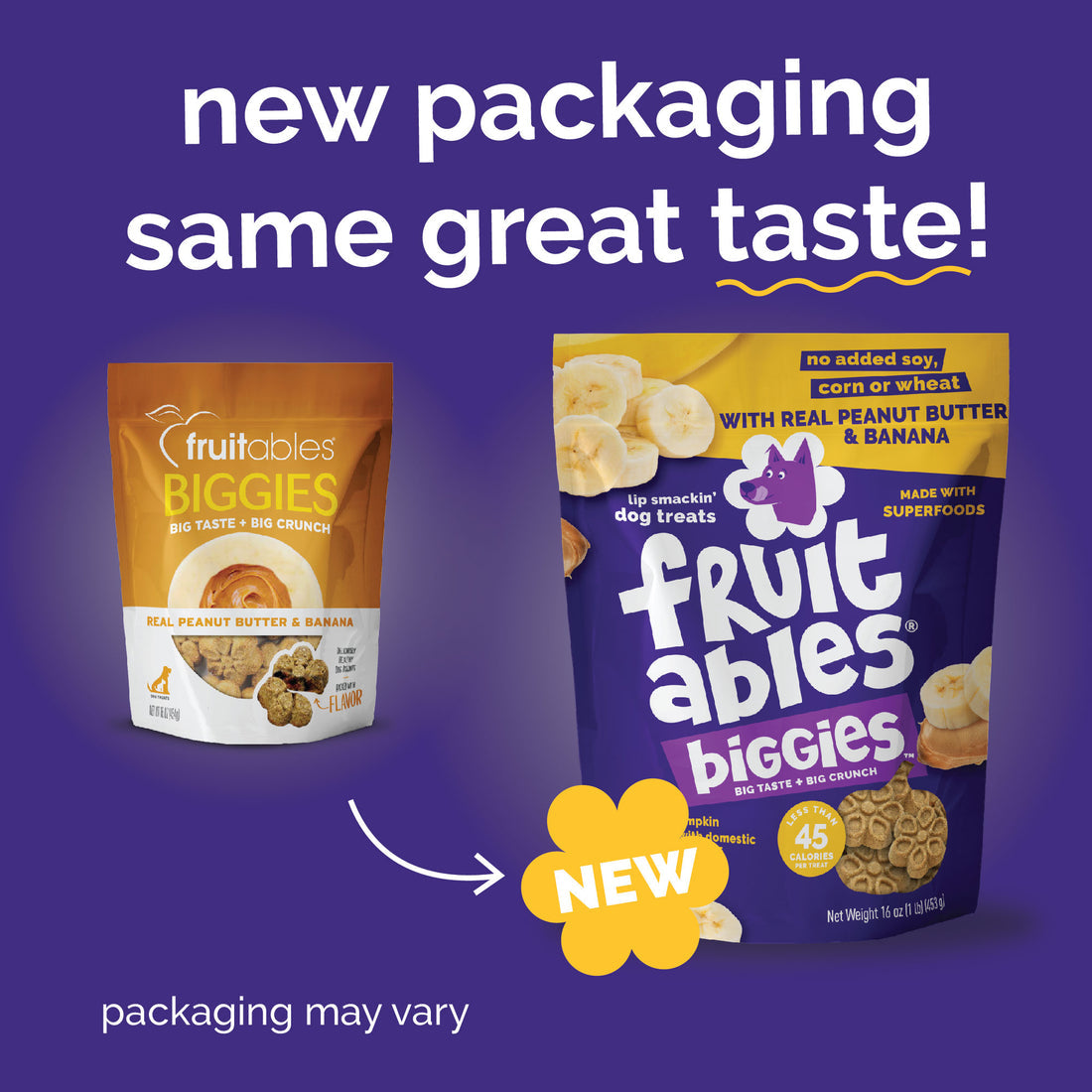 Fruitables Biggies™ Peanut Butter Banana
