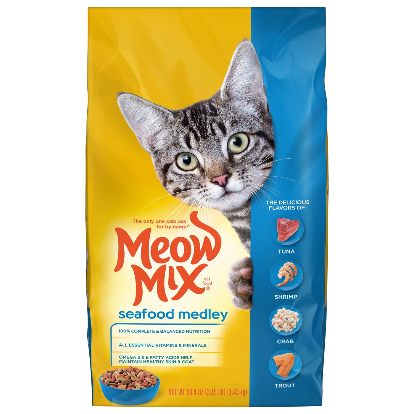 Meow Mix Seafood Medley Cat Food