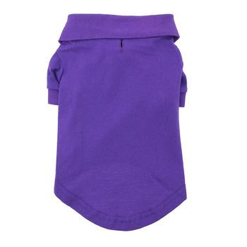 Doggie Design Solid Dog Polo - Ultra Violet
