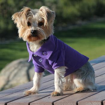 Doggie Design Solid Dog Polo - Ultra Violet