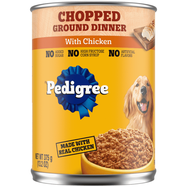 PEDIGREE® Chopped Ground Dinner with Chicken Wet Dog Food