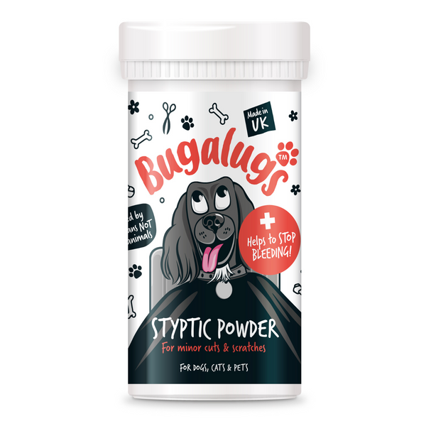 Bugalugs Styptic Powder for Minor Cuts & Scratches for Dogs & Cats