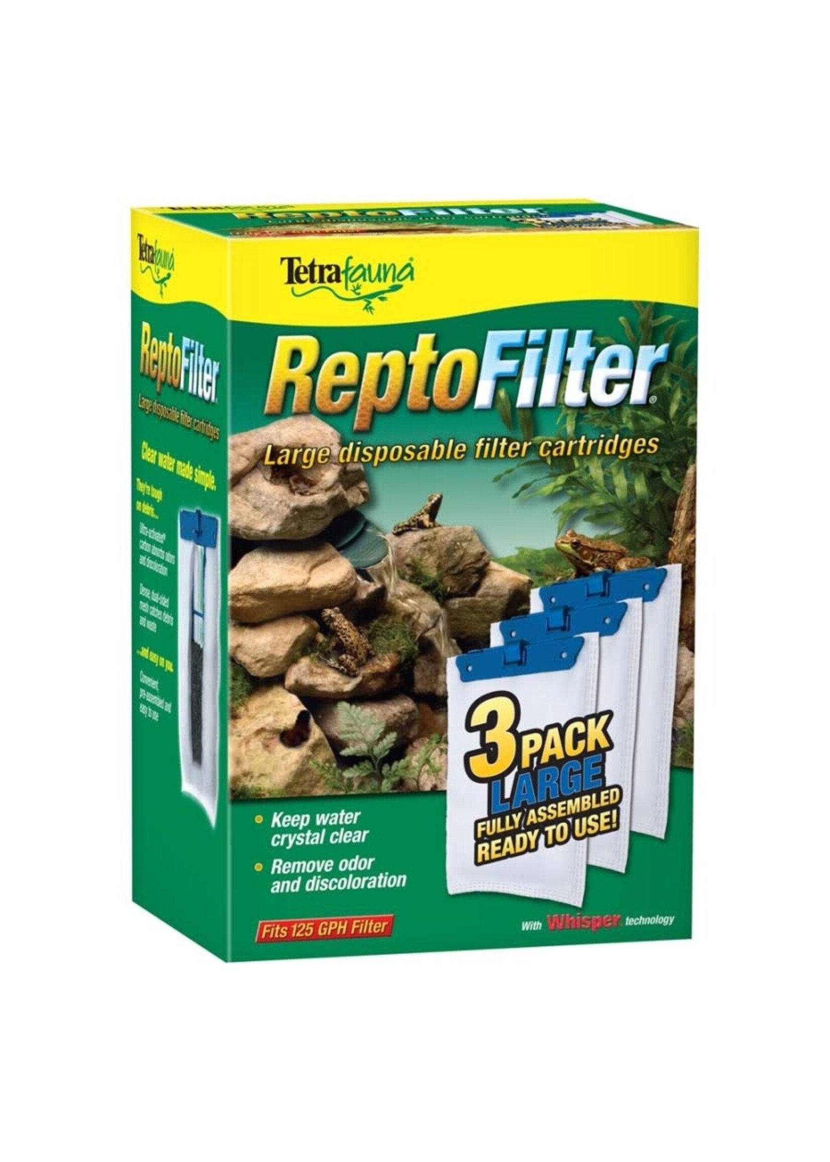 Tetra REPTO FILTER CART 125 3PK