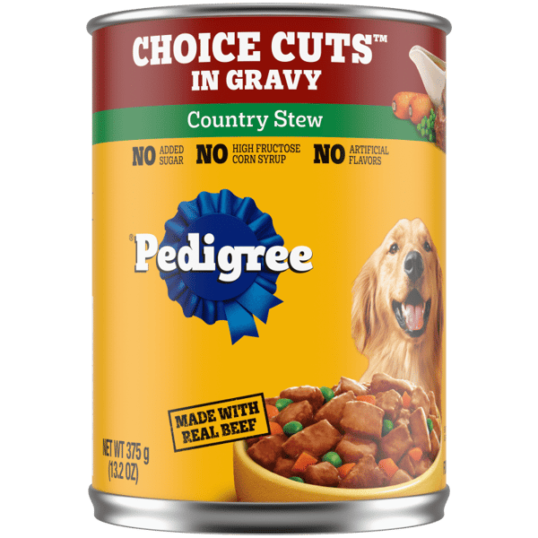 PEDIGREE® Wet Dog Food CHOICE CUTS® in Gravy Country Stew