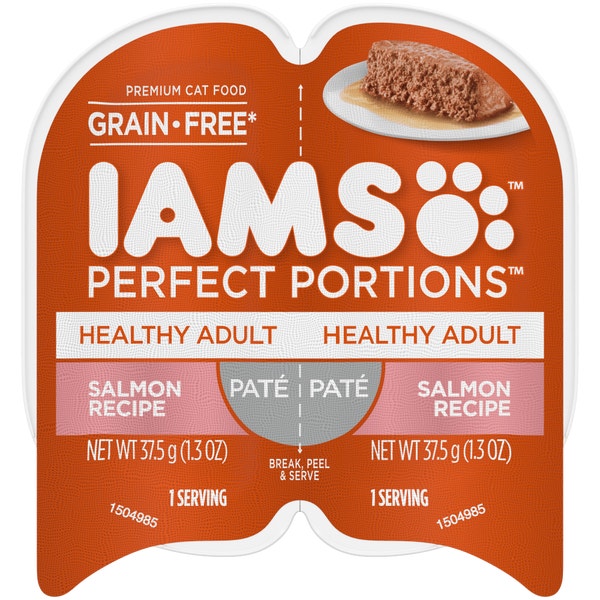 IAMS™ PERFECT PORTIONS™ HEALTHY ADULT PATÉ - SALMON RECIPE
