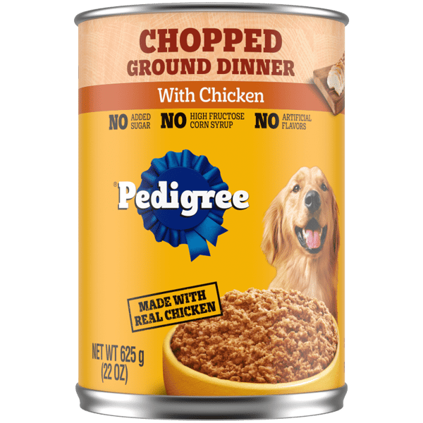 PEDIGREE® Chopped Ground Dinner with Chicken Wet Dog Food